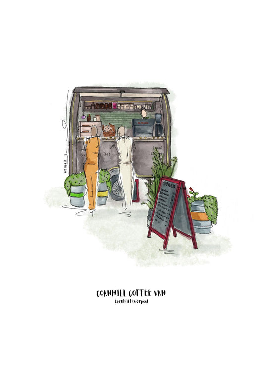 Cornhill Coffee Van A4